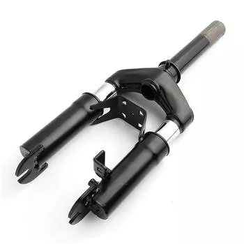 Комплект передней вилки и подножки для электросамоката, совместимый с электросамокатом G30 чёрный