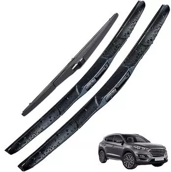 Комплект передних и задних дворников, совместимый с TL 2016-2020, 26-дюймовые дворники для лобового стекла One Size