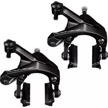 Комплект передних и задних колодок SHIMANO R55C4 BR-R9200 черный/серый