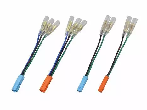 Комплект переходных шнуров для указателей поворота мотоцикла POSH FAITH для новых разъемов Honda (Код товара 091475)