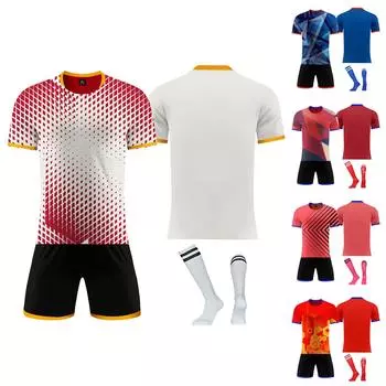 Комплект персонализированных рубашек для мужчин и девочек с именем и номером, футбольные майки на заказ для мальчиков, тренировочный костюм 24 синий