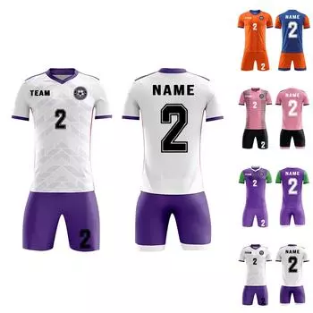 Комплект персонализированных рубашек для мужчин и девочек с именем и номером, футбольные майки на заказ для мальчиков, тренировочный костюм 3XL розовый