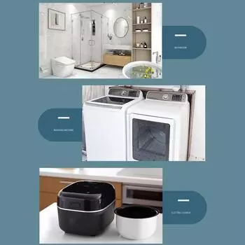 Комплект петель для ванной комнаты PBT+GF Поворотные демпферы