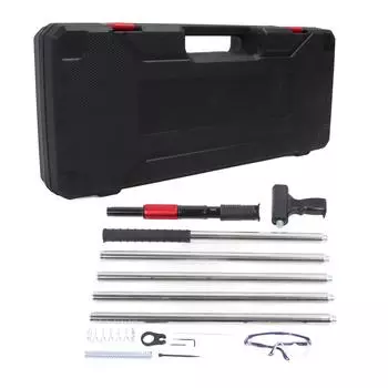 Комплект пистолета для гвоздей по бетону, 4 скорости, регулируемый ручной, стальной, переносной, устройство для прорезания пазов в стене