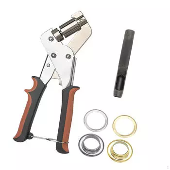 Комплект плоскогубцев для проушин с люверсами, ручной дырокол, удобный дырокол для кожи