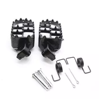 Комплект подножек, черный алюминий чёрный