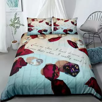 Комплект пододеяльника для серфинга на воде Односпальный Двуспальный Размер Квин США Твин Фул Кинг Комплект постельного белья 140x210cm