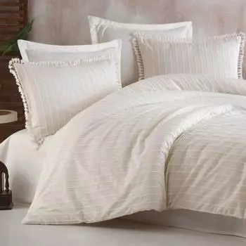 Комплект пододеяльников из 100 % хлопка с одной кисточкой