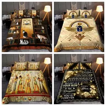 Комплект пододеяльников Tmarc Tee Cat с принтом Постельное белье Костюм Декор для спальни Single 135x200cm