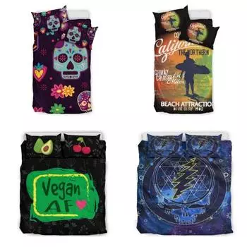 Комплект пододеяльников «Я люблю тебя до луны и спины»_Бежевый комплект постельного белья наволочка Single 135x200cm