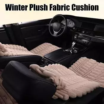 Комплект подушек для автомобильного сиденья с подушкой для шеи, нескользящий дизайн, износостойкие, моющиеся, универсальные, простые в установке, чехлы для сидений розовый