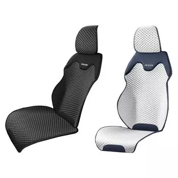 Комплект подушек для автомобильного сиденья, высокоэффективные, простые в использовании, дышащие аксессуары чёрный