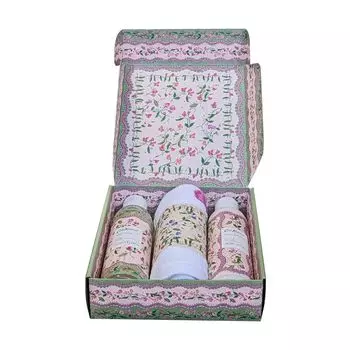 Комплект полотенец для ванны и душа Cath Kidston Комплект полотенец для ванны и душа Sweet Pea(200мл+200мл+1шт)