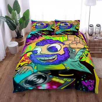 Комплект постельного белья All Might Duvet Cover Set King Queen Double Full Twin Single Size EU single(135x200cm)