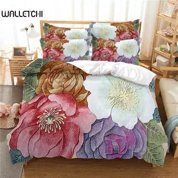 Комплект постельного белья Cat Lovers, комплект пододеяльников, постельное белье с 3D-печатью, комплект постельного белья размера Queen, модный дизайн EU single(135x200cm)