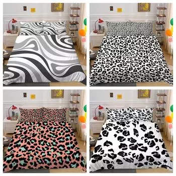 Комплект постельного белья Чехол в полоску Наволочка Домашний текстиль Комплект пододеяльников Комплект пододеяльников Single 135x200cm