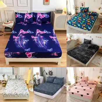 Комплект постельного белья Comfy Breathable Lightweight - 3 предмета постельного белья - Матовая микрофибра - Устойчивая к усадке и выцветанию, простая в уходе простыня на резинке, наволочки 90*200*27cm+2 pillowase