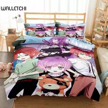 Комплект постельного белья Death Lover King Queen Double Full Twin Single Size Комплект постельного белья EU single(135x200cm)