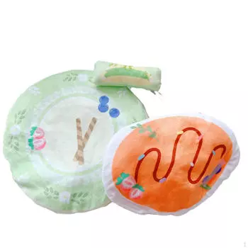 Комплект постельного белья для кукол Матрас Украшение кукольного домика Мультфильм DIY Кровать Подарок на день рождения для девочек