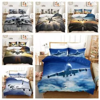 Комплект постельного белья для самолета, пододеяльники для транспортировки, наволочки 2/3 шт., покрывала для мужчин и мальчиков, подарки, покрывала для кроватей размера «king-size» и «queen-size» Baby 100x135cm