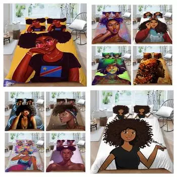 Комплект постельного белья, дышащее постельное белье, домашний декор, 3D женский принт, пододеяльник, мягкие пододеяльники из полиэстера, студенческая кровать в общежитии UK Single 135x200cm