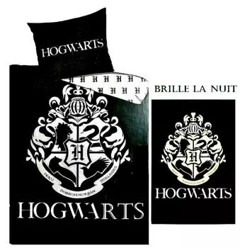 Комплект постельного белья Гарри Поттера - флуоресцентный пододеяльник