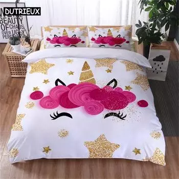 Комплект постельного белья Kawaii Capybaras Single Twin Full Queen King Size Комплект постельного белья Aldult Kid Bedroom Duvetcover Sets 3D bed cover set EU single(135x200cm)&set