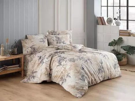 Комплект постельного белья Ketrin 4 шт., пододеяльник, простыня, наволочка, двойной размер, с собственным рисунком, свадьба, повседневное использование