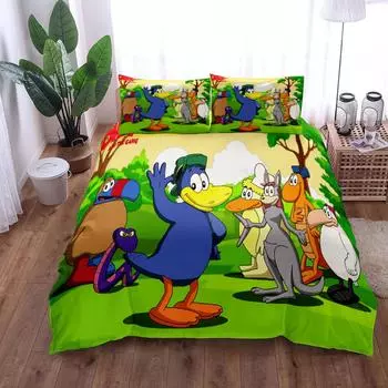 Комплект постельного белья Ovide and the Gang King Queen Double Full Twin Single Size Chinoserie 140x210cm