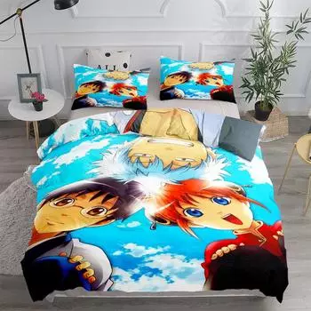 Комплект постельного белья Persona 5, размер King Queen, двуспальная кровать, двуспальная кровать, односпальная кровать, комплект постельного белья EU single(135x200cm)