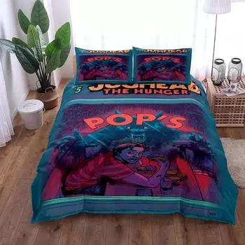 Комплект постельного белья Pop s Attack для мальчиков King Queen Double Full Twin Single Size EU single(135x200cm)