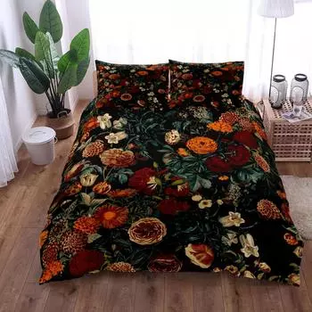 Комплект постельного белья с цветущими кактусами King Queen Double Full Twin Single Size Boys 150x200cm