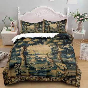 Комплект постельного белья с рисунком Иеронима Босха King Queen Double Full Twin Single Size 150x200