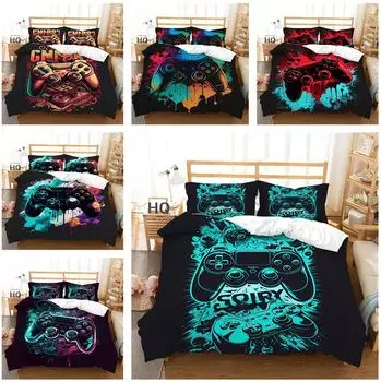 Комплект постельного белья с рисунком мыши, пододеяльник, двуспальная кровать, пододеяльник, наволочка, домашний комплект постельного белья AUKing, украшение дома Baby 100x135cm