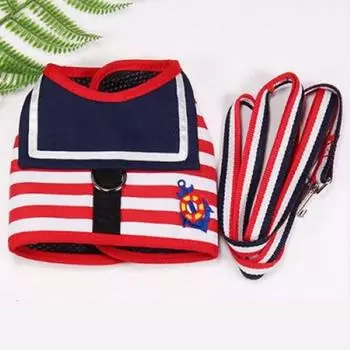 Комплект поводков для собак Namas Pet Marine Look, красный