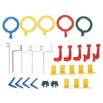 Комплект позиционера стоматологической пленки. Устойчивые к высоким температурам внутриротовые держатели позиционера пленки для всех зубов.