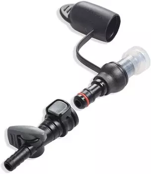 Комплект прикусного клапана Kylebooker, включая быстроразъемное соединение с функцией включения-выключения, мундштук с крышкой