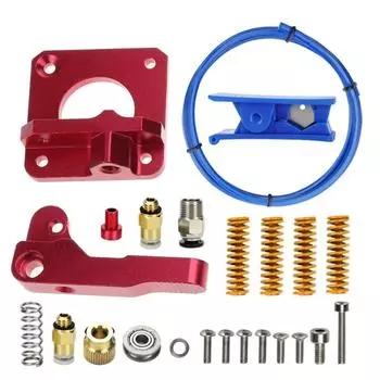 Комплект принадлежностей для 3D-принтера с трубкой Боудена 1,75 мм, цельнометаллическим экструдером, пневматическими муфтами, пружинами уровня кровати