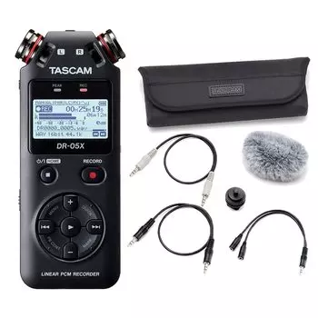 Комплект принадлежностей для камеры TASCAM Новейший комплект принадлежностей TASCAM DR-05X + AK-DR11CMKII