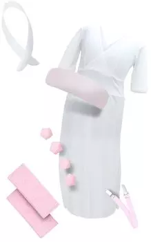 комплект принадлежностей для выпускного, сделанный в Японии, 4 талии, 2 свидания, воротник, передняя панель [Ai-Ai] 10 предметов хакама, Япония, нижнее белье,