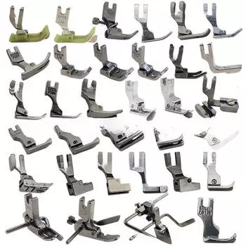 Комплект прижимных лапок для промышленных швейных машин - различные характеристики T36LN