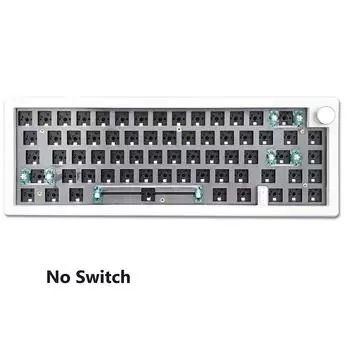 Комплект прокладок для механической клавиатуры GMK67 с подсветкой RGB Type-C, возможностью горячей замены, беспроводной Bluetooth 2.4G, 3 режима, настраиваемая клавиатура