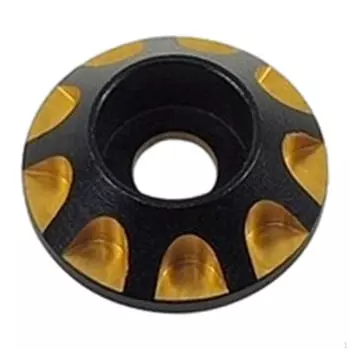 Комплект проставок для велосипедов из алюминиевого сплава для моделей автомобилей золотой