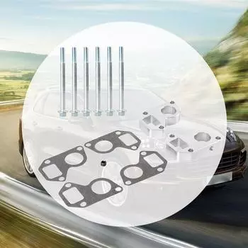 Комплект проставок для водяного насоса LS из алюминиевого сплава высокой точности, комплект прокладок для водяного насоса, совместимый с двигателем