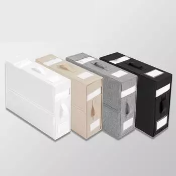 Комплект простыней, ящик для хранения, органайзер, тканевый складной органайзер на молнии для одеяла, шкаф, органайзер для хранения постельного белья белый