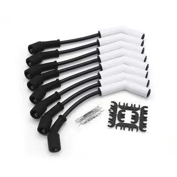 Комплект проводов для свечей зажигания ACCEL 9070C — керамический пыльник Extreme 9000 — для двигателей GM LS3/LS4/LS7/LT разноцветный