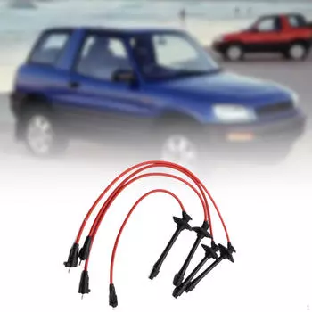 Комплект проводов свечей зажигания 909192240 запасная часть из 4 шт. для Toyota