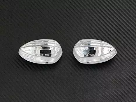 Комплект прозрачных линз поворотников, 2 шт., V-MAX, 2009-, YZF-R1, MT-09, MT-09 Tracer, MT-07, YZF-R3, YZF-R25, L22-4439WX2 чистый