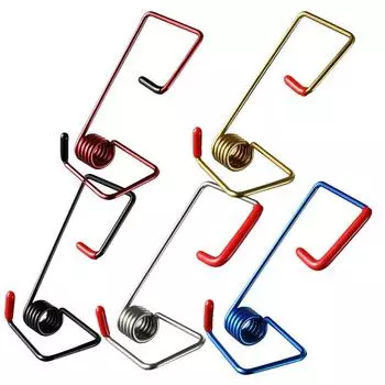 Комплект пружин давления рычага стеклоочистителя для автомобиля Пружина усилителя рычага стеклоочистителя для автомобиля Металлический комплект пружин Рычаг стеклоочистителя для автомобильных аксессуаров чёрный