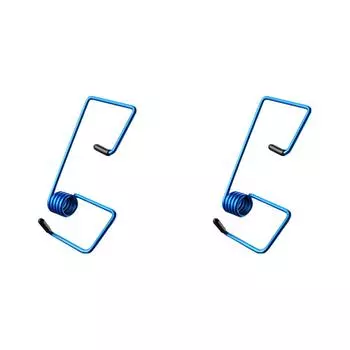 Комплект пружин давления рычага стеклоочистителя из сплава резины автомобильного стеклоочистителя (синий)